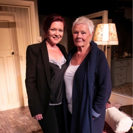 Finty Williams with her multi-millionaire mother Judi Dench.